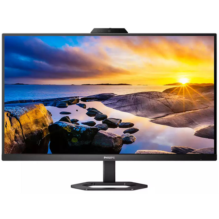 Philips 27E1N5600HE 27" QHD USB-C Monitor with Cam & Mic 2560x1440 - IPS - DisplayPort - HDMI - USB-C 65W - USB Hub - Speaker - Height / Pivot / Tilt Adjustable - 100x100 VESA