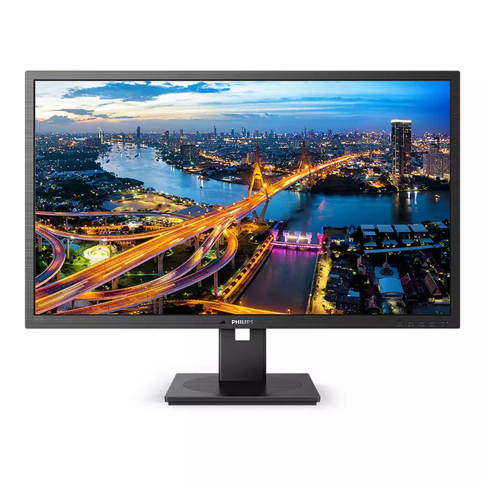 Philips 325B1L/75 32" QHD Business Monitor 2560x1440 - IPS - DisplayPort - 2x HDMI - USB HUB - Speakers - Flicker-Free - 102% sRGB - Height / Pivot / Swivel / Tilt Adjustable - 100x100 VESA