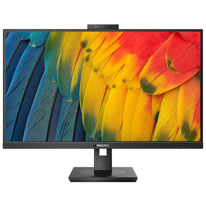 Philips 24B1U5301H 24" FHD USB-C Docking Monitor 1920x1080 - IPS Panel  DisplayPort - HDMI - USB-C 100W- RJ45 - Pop-up Webcam - Speaker - USB Hub - Windows Hello - KVM Switch -   Height / Swivel / Tilt Adjustable - 100x100 VESA