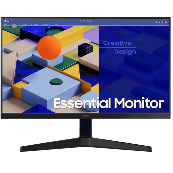 Samsung LS24C310E 24" FHD IPS Monitor 1920x1080 - 75Hz - HDMI - VGA - AMD FreeSync - 100x100 VESA