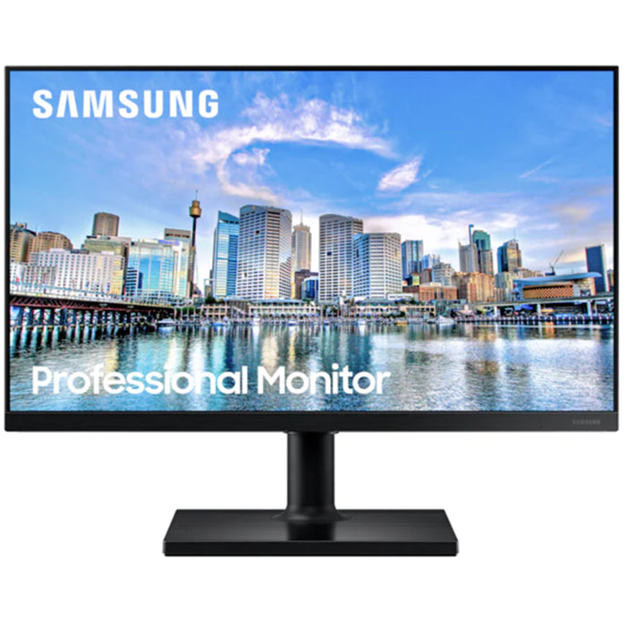 Samsung LF24T450F 24" FHD Business Monitor 1920x1080 - IPS - DisplayPort - 2x HDMI - USB - AMD FreeSync - Flicker Free - Height / Pivot / Swivel / Tilt Adjustable - 100x100 VESA