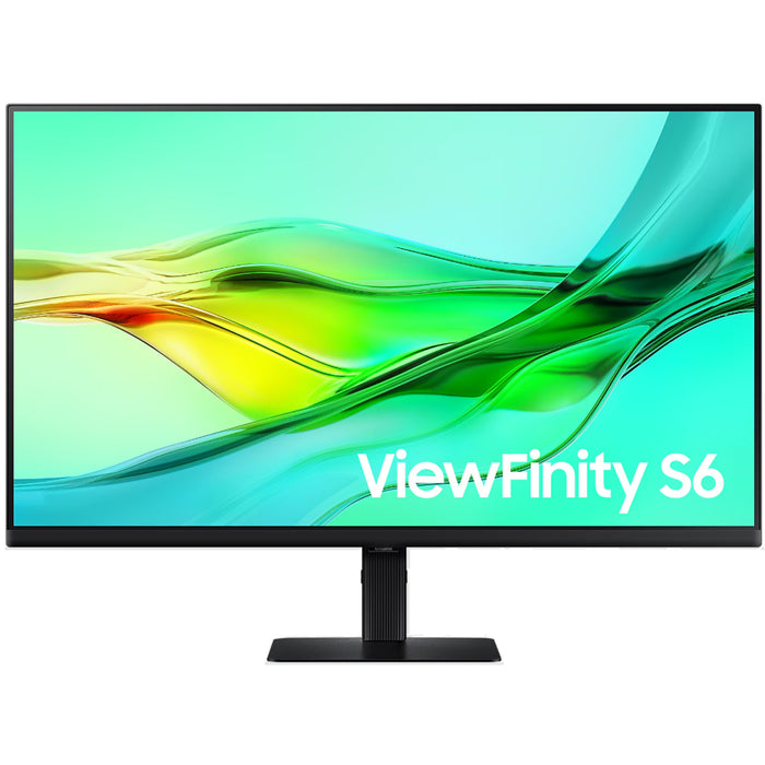 Samsung ViewFinity S60UD 32" QHD 100Hz USB-C 90W Business Monitor 2560x1440 - IPS Panel - HDMI - DisplayPort - DP Out -  USB-C 90W - RJ45 -  USB 3.0 Hub - KVM Switch - Height Adjustable Ergonomic Stand - 100x100 VESA