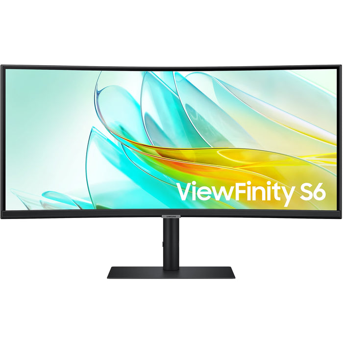 Samsung ViewFinity S65U 34" Ultrawide QHD 1000R Curved Business Monitor 3440x1440 - DisplayPort - HDMI - USB-C 90W PD -  RJ45 - USB Hub - TUV Certified - Height / Pivot / Swivel / Tilt Adjustable - FSC Certifified Packaging