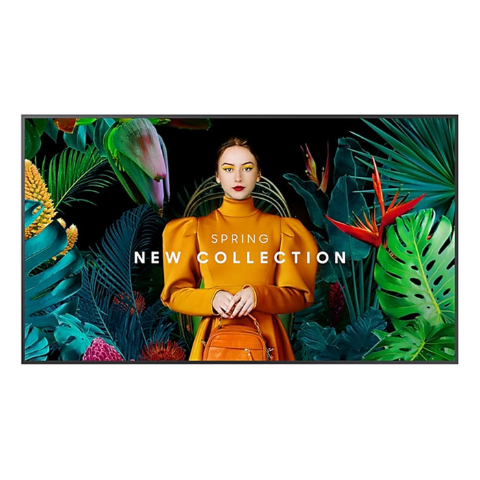 SAMSUNG (QBC) PRO DISPLAY, 65" UHD, 350NITS, HDMI(3), LAN/WIFI, SPK, PORT/LAND, 16H/7D, 3Y