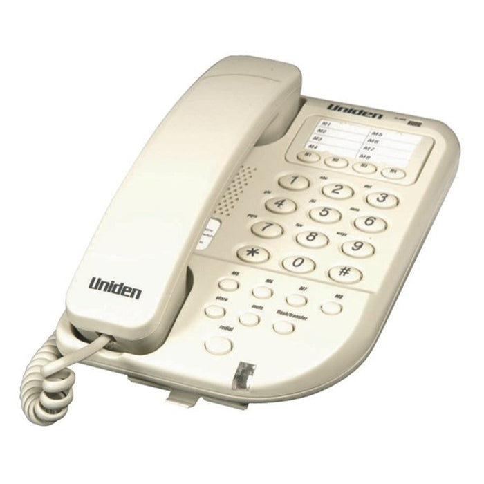 Uniden FP098 Corded Desk Phone - Ivory