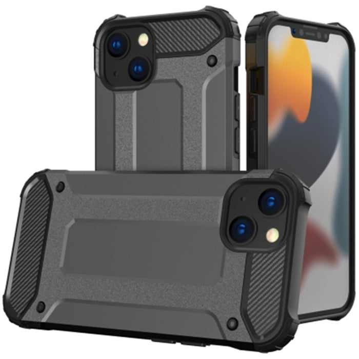 iPhone 14 Rugged Case - Black Tough - Dual Layer Protection