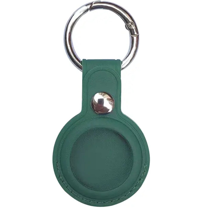 Silicone Key Ring for Airtag - Dark Green