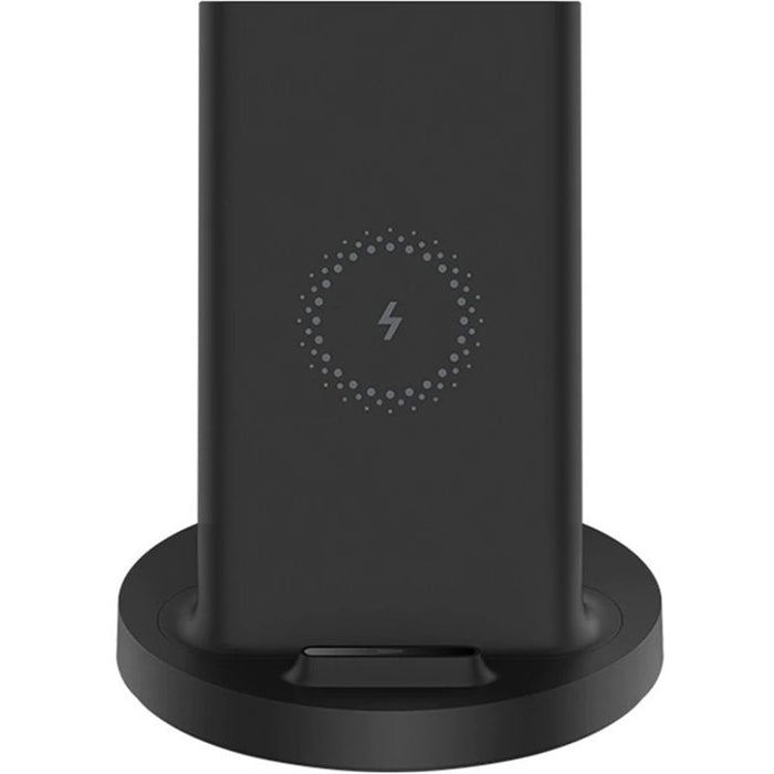 Xiaomi Mi 20W Fast Wireless Charging Stand - Black Up to 20W Fast Wireless Charging Support iPhone Samsung Huawei Fast wireless Charging Double Charging Coil Design for Portait/Landscape Mode Non-Slip Material