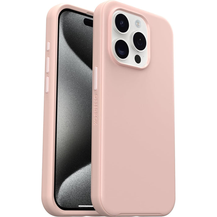 OtterBox iPhone 15 Pro (6.1") Symmetry Plus Series Case - Rose MagSafe Compatible - Ultra-Sleek - Raised Edges for Camera and Screen Protection