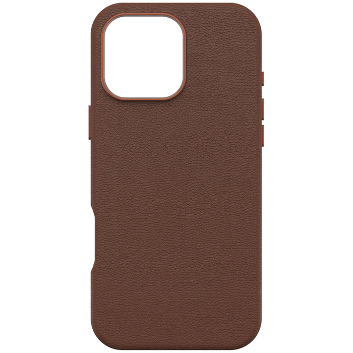 OtterBox iPhone 16 Pro Max (6.9") Symmetry Cactus Leather Phone Case - Rich Adobe/Brown