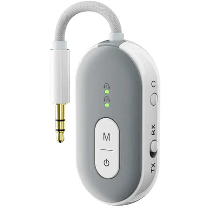RockRose Aeroplay Ultra Airplane Bluetooth Audio Transmitter/ Receiver with Qualcomm Chipset -- Supporting APTX  Up to 2 devices