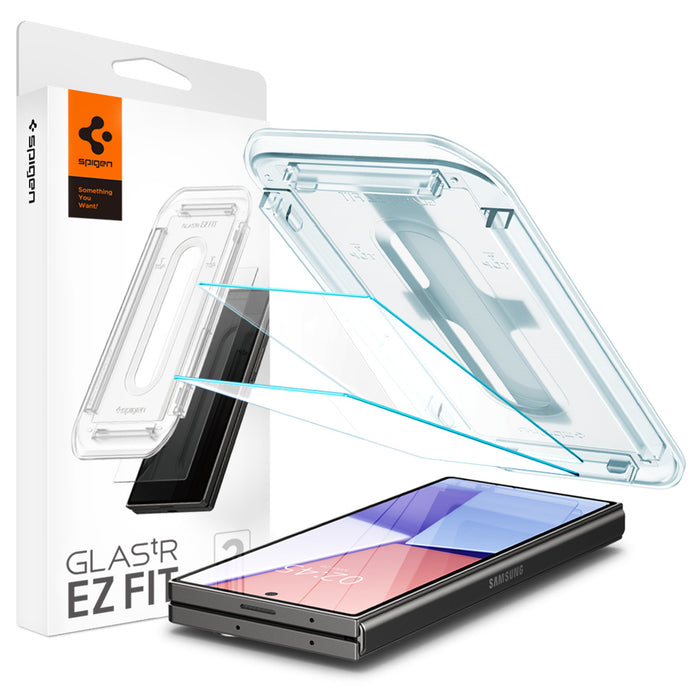 Spigen Galaxy Z Fold6 Premium Tempered Glass Screen Protector - 2 Pack