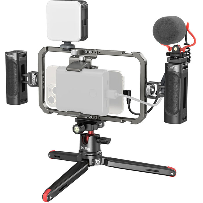 SmallRig All-in-One Video Kit for Smartphone Creators (Classic Edition) - Professional solution for smartphone vlogging and live streaming