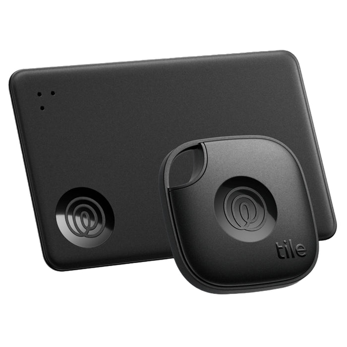 Tile Life360 Tile Starter Pack (2024) - 2-Pack (Black Mate/Slim) APAC