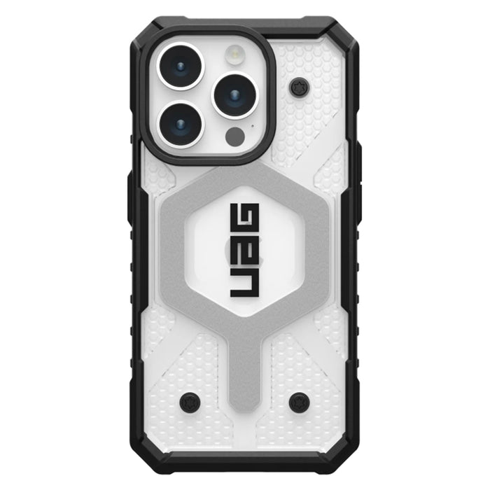 Urban Armor Gear iPhone 15 Pro (6.1") Pathfinder MagSafe Case - Ice