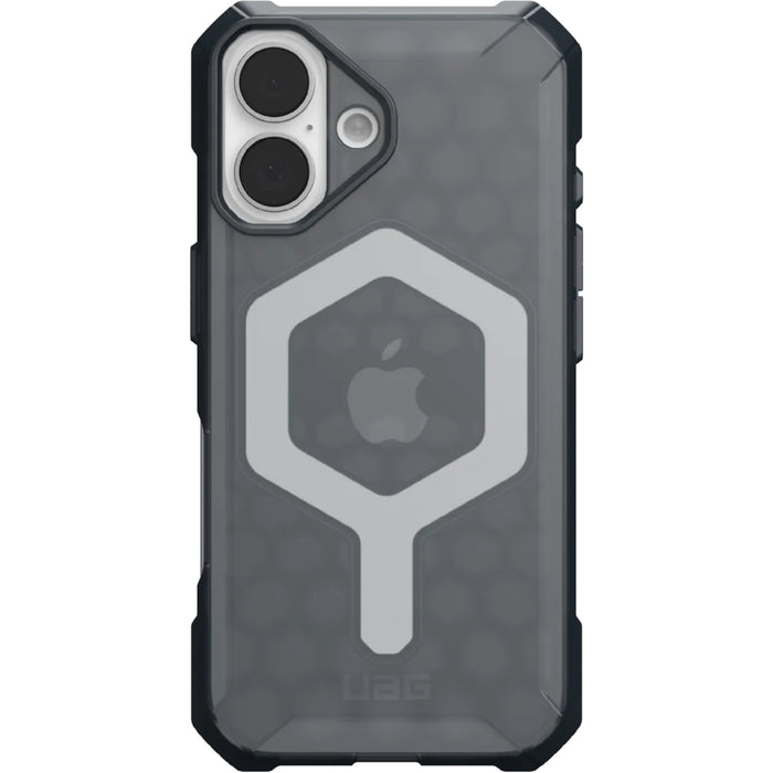 Urban Armor Gear iPhone 16 (6.1") Essential Armor MagSafe Phone Case - Ash