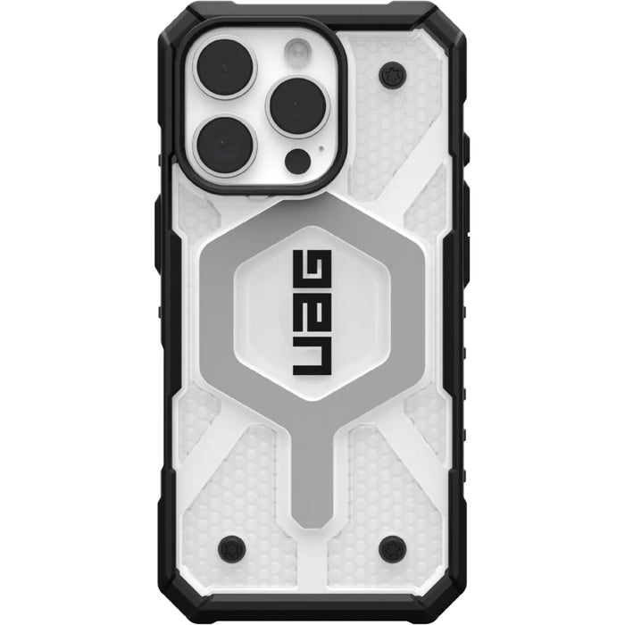 Urban Armor Gear iPhone 16 Pro (6.3") Pathfinder Clear MagSafe Phone Case - Ice