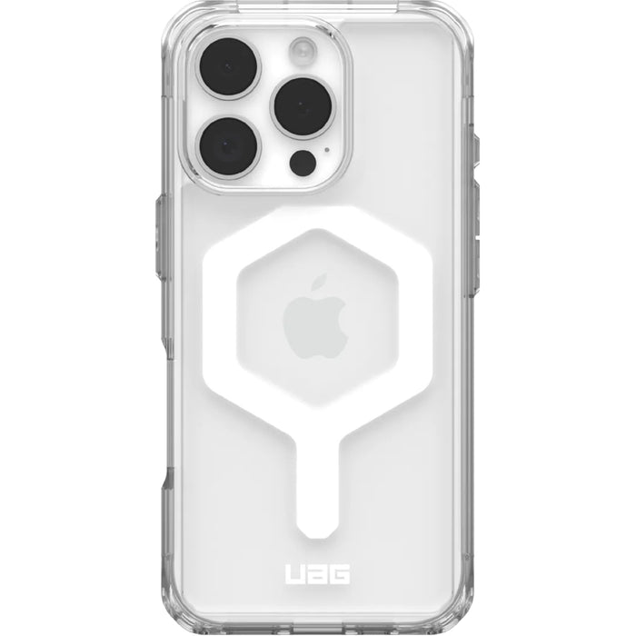 Urban Armor Gear iPhone 16 Pro (6.3") Plyo MagSafe Phone Case - Ice/White