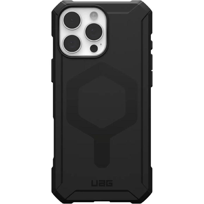 Urban Armor Gear iPhone 16 Pro Max (6.9") Essential Armor MagSafe Phone Case - Black