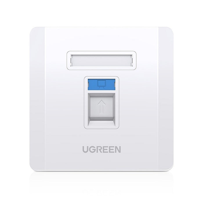 UGREEN UG-80183 Wall Plate Dual Ports 5pc/Box