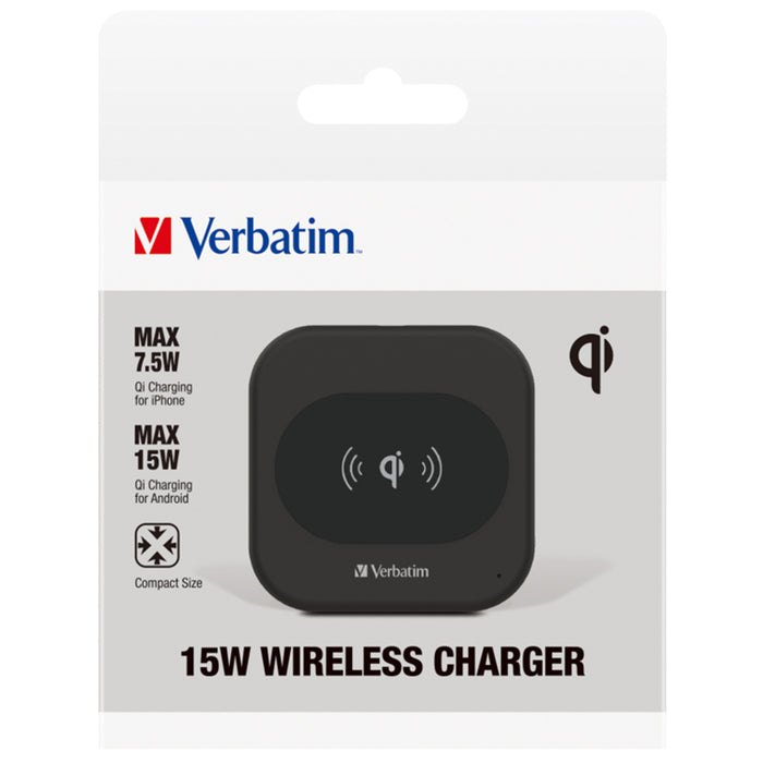 Verbatim 66597 Wireless Charger 15W - Space Grey
