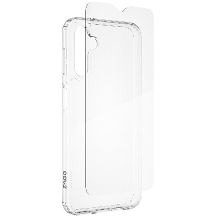 ZAGG Galaxy A14 4G / 5G Case & Screen Protector Bundle - Clear