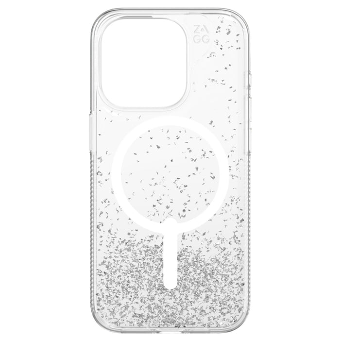 ZAGG iPhone 15 Pro (6.1") Snap Case - Glitter Magsafe Compatible