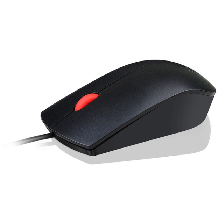 Lenovo 4Y50R20863 Essential USB Mouse Wired USB 1600 DPI Full-size Ambidextrous design works with Chromebook