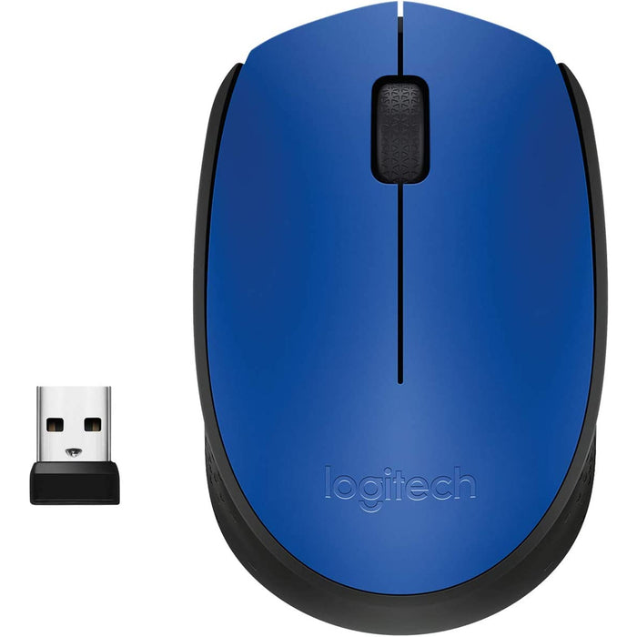 Logitech M171 Wireless Mouse - Blue