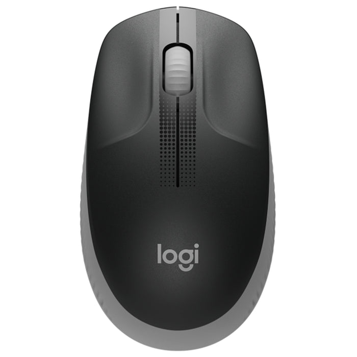 Logitech M190 Full Size Wireless Mouse - Charcoal