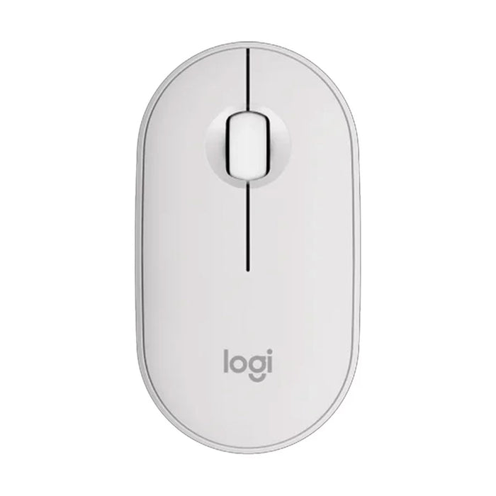 Logitech Pebble Mouse 2 - Tonal White