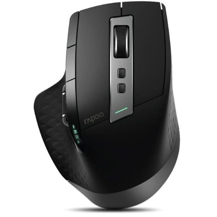 Rapoo MT750S Multi-mode Wireless Mouse - Black Optical Mouse