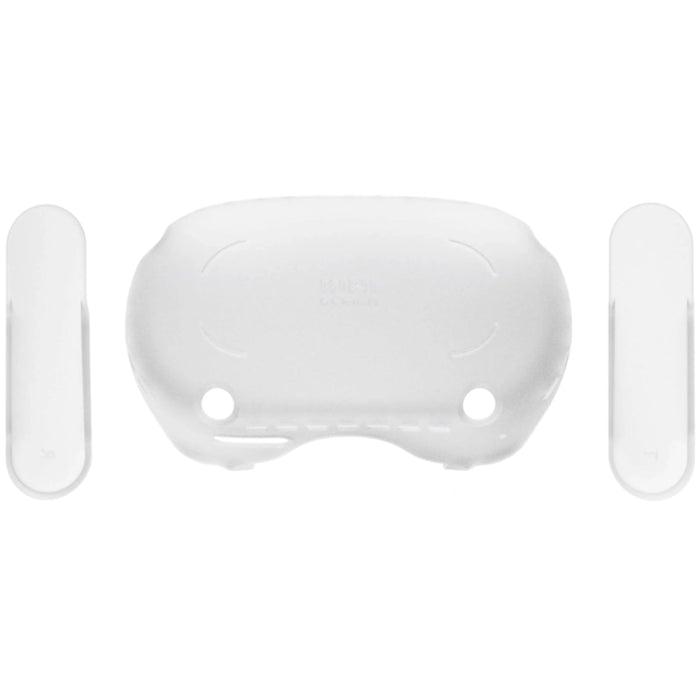 Kiwi Design For META Oculus Quest 2 VR Shell Protective Cover White Colour with Two Side Protective Shell Durable and Eco-friendly Smooth Camera Tracking Enhanced Support