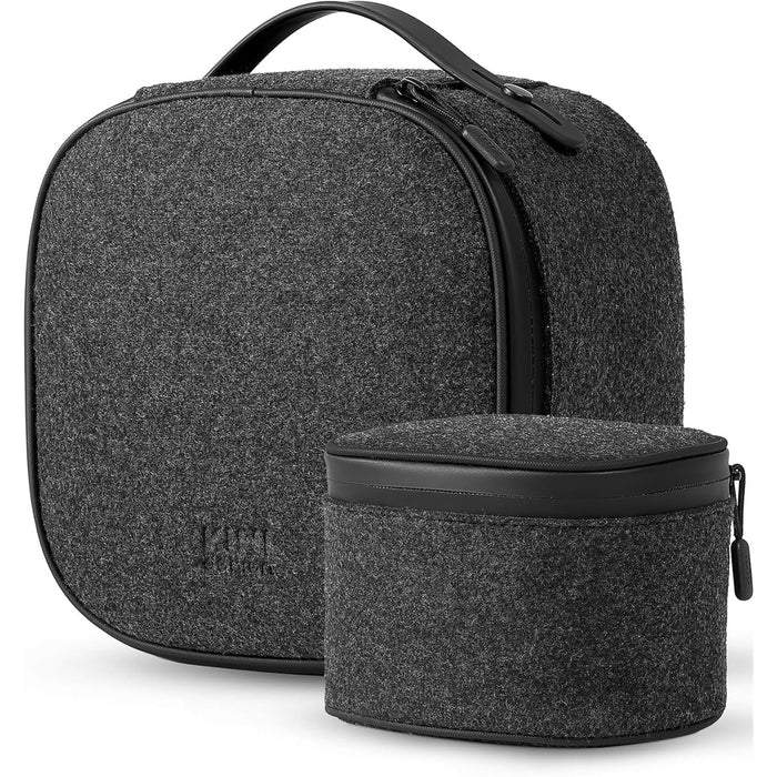 Kiwi Design For META Oculus Quest 2/3/Vision Pro P4 Portable Carry Soft Case with Controller Carry Case