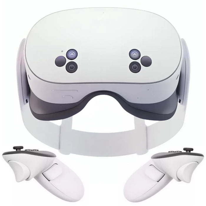 META Quest 3s 256GB Mixed Reality Headset with 2x Quest Touch Plus controllers for Work/Edu Use with 3 years warranty