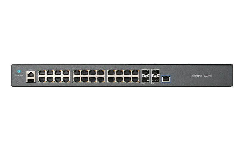 Cambium cnMatrix EX2028 28-Port Enterprise Cloud Managed Switch