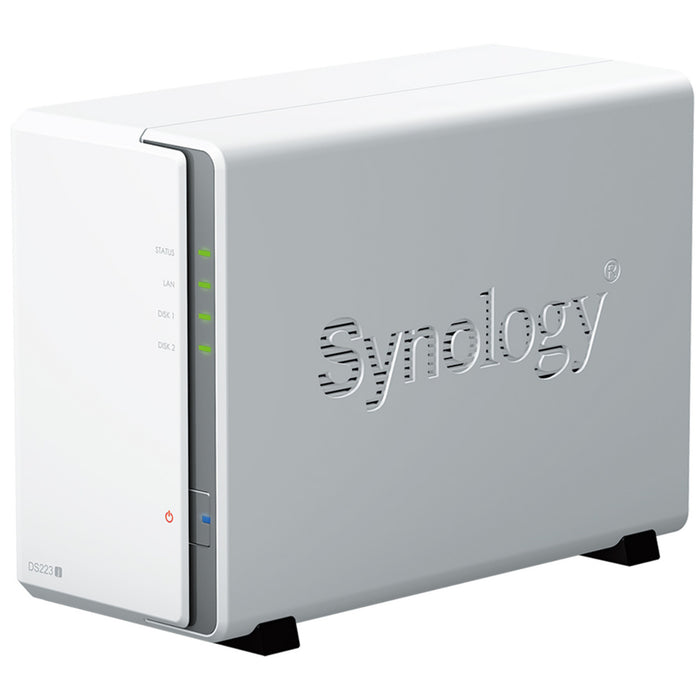 Synology DiskStation DS223j 2-Bay NAS Server Realtek Quad Core  1GB RAM 2x USB3.0 1x GbE 2 Years Warranty