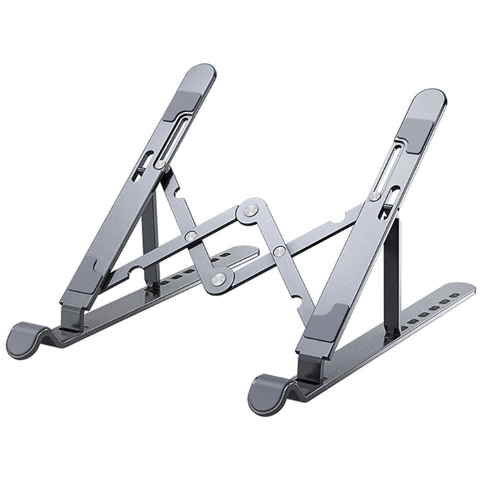Nulaxy A2 Aluminum Laptop Stand - Grey 7-Angles Height Compatible with 10"-17" Apple MacBook / Laptops