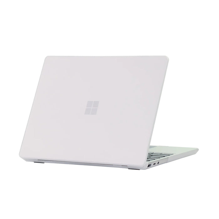 Matte Rubberized Hard Shell Case Cover for Surface Laptop Go 1 / 2 12.4" (2020-2022) - Matte White for Models: 1943 / 2013