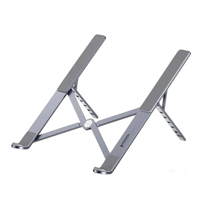 UGREEN LP451-90312 Aluminum Laptop Stand - Space Grey - Foldable & Portable  - 5 Level Height Adjustment