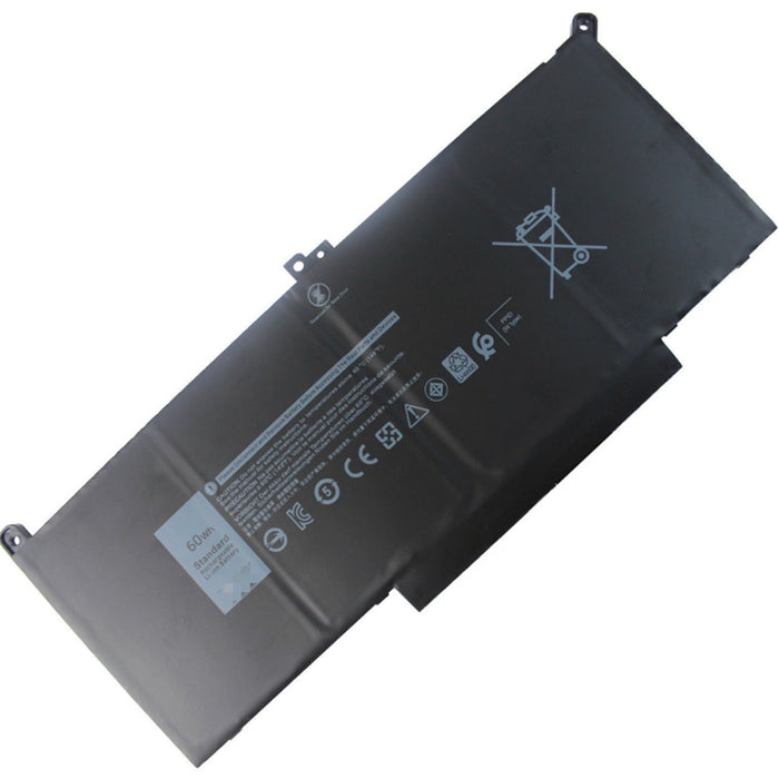 Laptop Battery For Dell Latitude 12 7000 7280 7290 13 7000 7380 7390 14 7000 7480 7490 7.6V 60Wh 4-cell PN: F3YGT DM3WC 2X39G