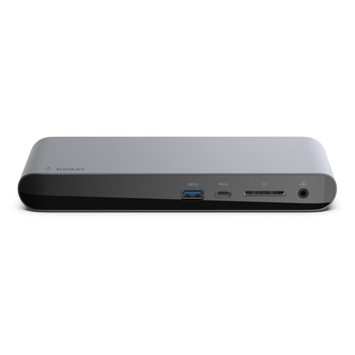 Belkin USB-C / Thunderbolt 3 Dock Pro for Mac & PC  with Dual 4K Work with Mac/  Windows Thunderbolt & USB-C Laptop - up to 40 Gbps transfer rates 85W of Power to Your Laptop