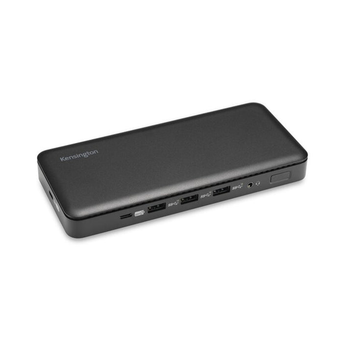 Kensington SD4839P USB-C Dual 4K/Triple FHD Docking Station with 85W Power Delivery DP++ 1.4 x2 HDMI2.0 x1 USB3.2 10Gpbs x3 RJ45 x1 3.5mm Audio Jack x1 support Windows 10 or above 3yr warranty