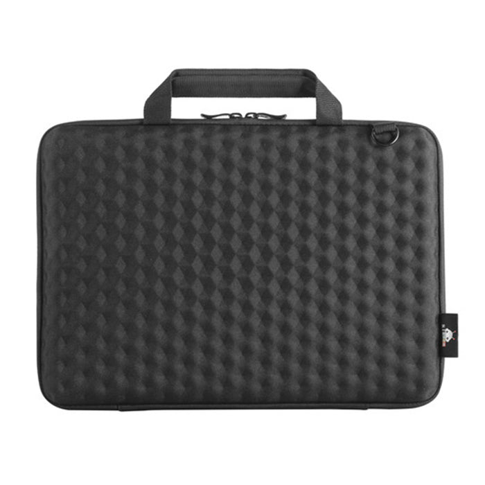 NZSTEM Hard Shell Sleeve for 13.3"-14.1" Laptops - Black with Shoulder Strap - Suitable for BYOD Education Chromebook