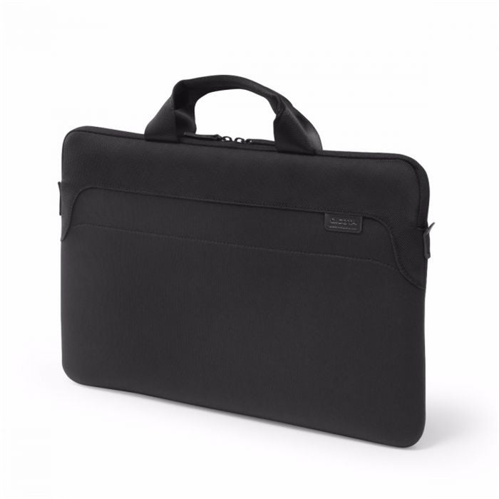 Dicota Ultra Skin Plus PRO Carry Bag / Case for 13"-13.3" Laptops - Black Suitable for Chromebook & Ultrabook - The Protective Sleeve Encloses your Device like a Second Skin