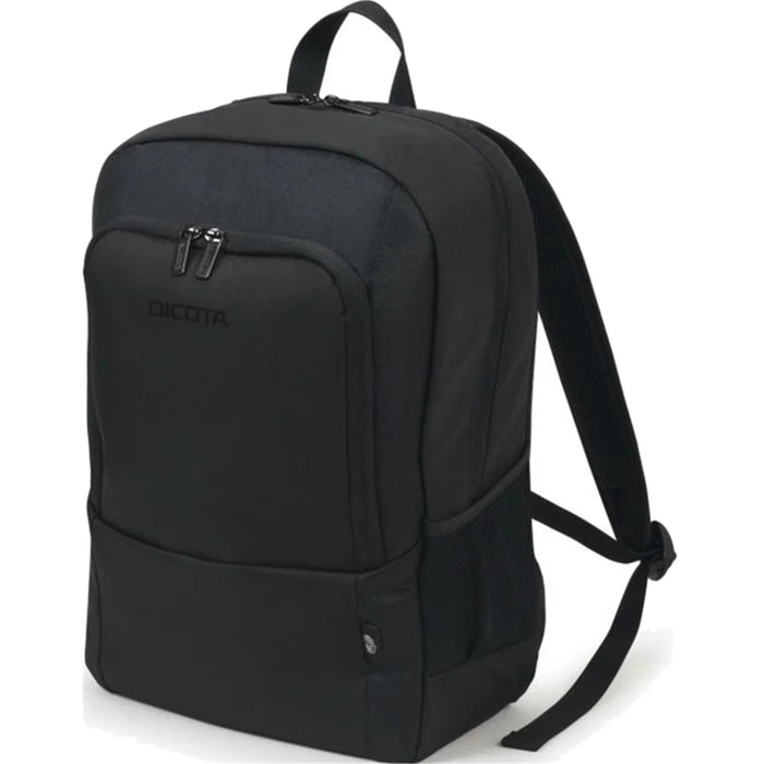 Dicota Eco BASE Backpack for 15"-17.3" Laptops - Black Suitable for HP ZBook & Business Notebook - A Light Notebook Backpack with Protective Padding & Lots of Storage Space