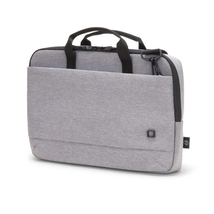 Dicota Eco MOTION Slim Case Carry Bag for 14"-15.6" Laptops - Grey Light Notebook Case with Protective Padding