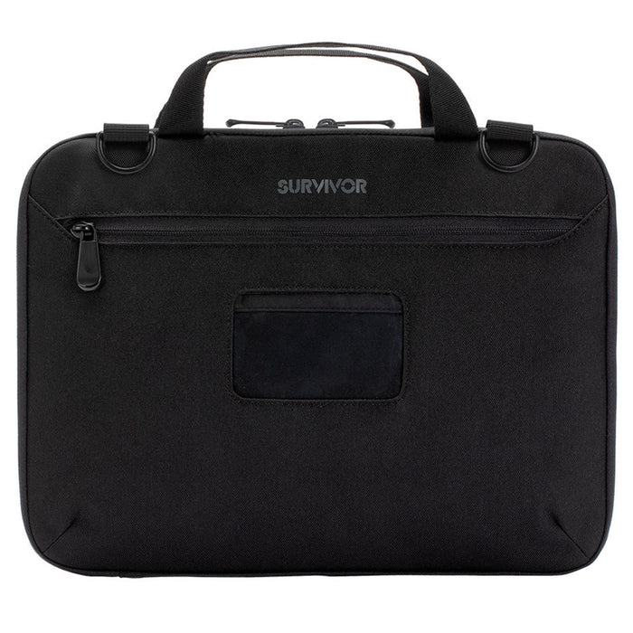 Griffin Survivor Apex Always Carry Bag for 11.6" Chromebook BYOD Devices - Black with Adjustable Shoulder Strap