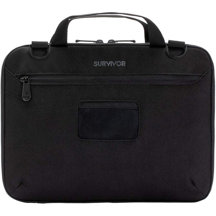 Griffin Survivor Apex Always Carry Bag for 14" Chromebook BYOD Devices - Black with Adjustable Shoulder Strap