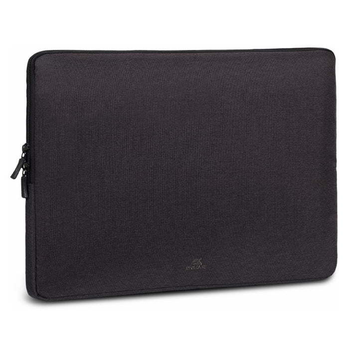 Rivacase Suzuka Sleeve for 15.6" Laptops - Black with Water Resistant Fabric